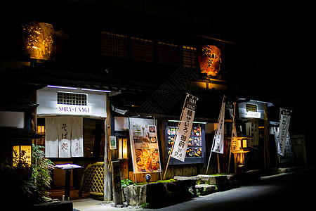 日本饭店背景图片