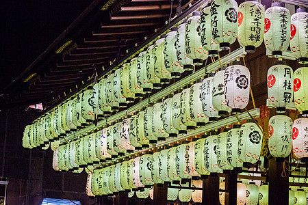 日本八坂神社夜景图片