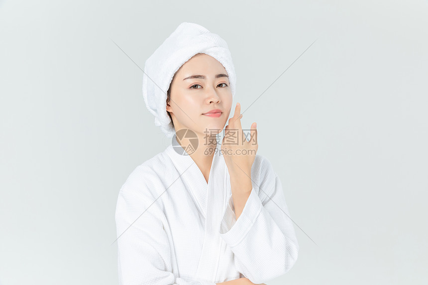 出浴女生形象高清图片下载 正版图片 摄图网