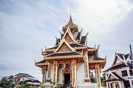 老挝万象西孟寺旅行高清图片素材