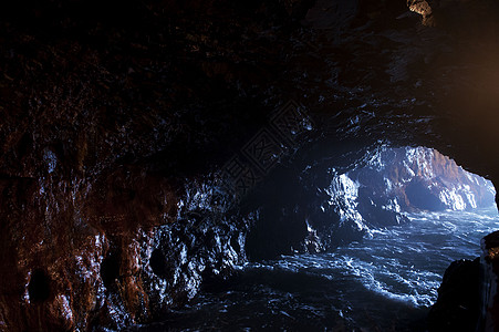 三段壁 Sandanbeki cave高清图片