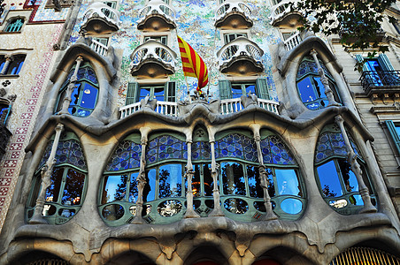 西班牙高迪建筑巴特罗之家 Casa Batllo背景