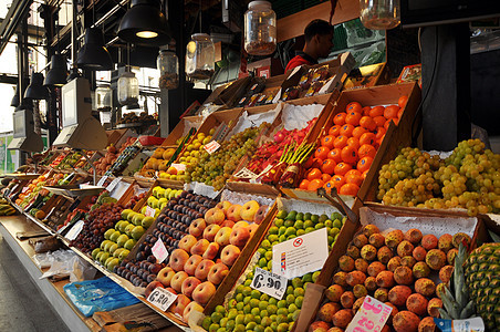 圣米盖尔市场水果摊图片