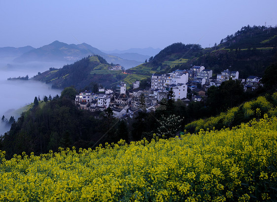 安徽石潭风景区景色图片