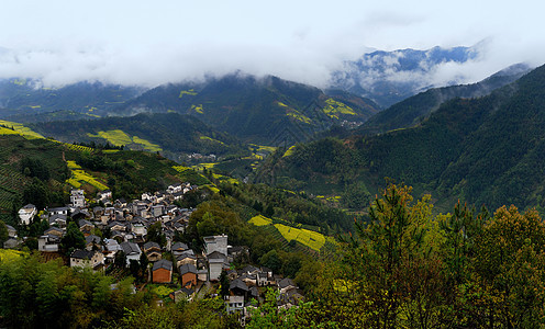 安徽石潭风景区景色图片