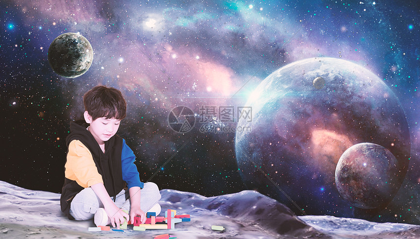 儿童幻想图片素材 正版创意图片 摄图网 儿童幻想图片素材 正版创意图片 摄图网