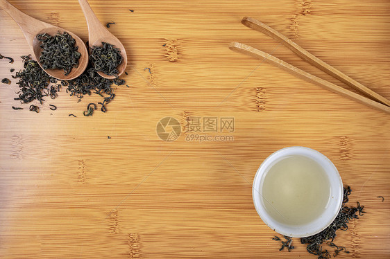 茶叶茶水图片