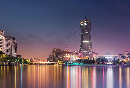 杭城夜景图片