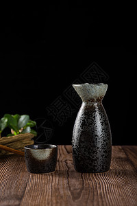 日式清酒杯酒壶图片