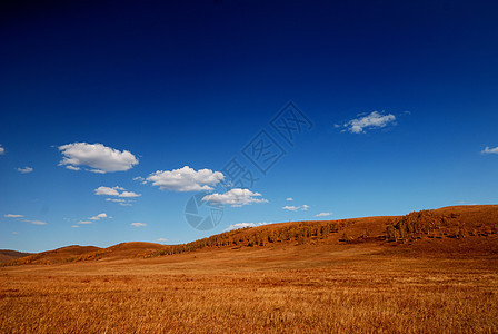 秋天的内蒙古草原图片