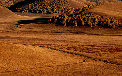 秋天的内蒙古草原图片