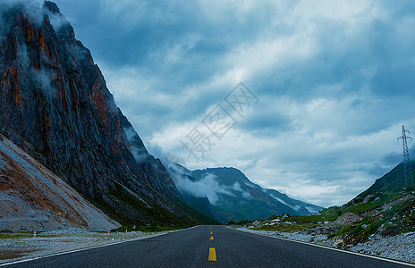 高原旅游公路图片