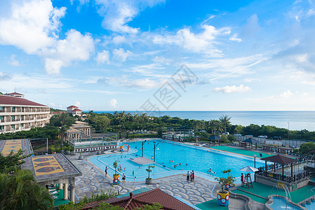 台湾垦丁酒店游泳池图片