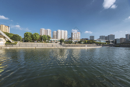 临水而居背景图片