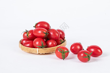 圣女果樱桃小番茄高清图片