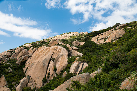 洋山风景背景图片