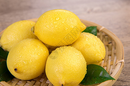 维C水果柠檬水果背景