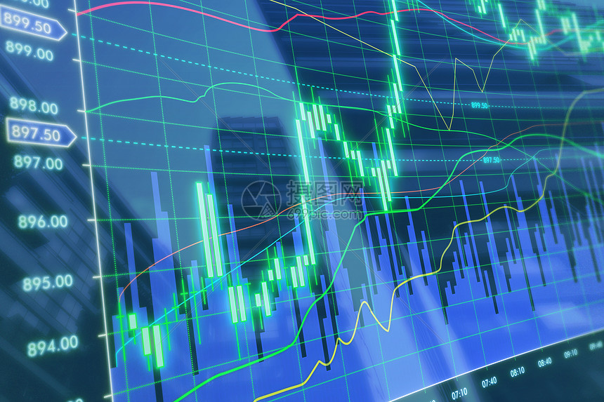 股市走向图图片素材-正版创意图片501075865-摄图网