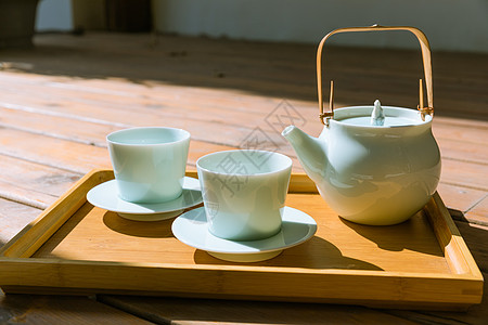 茶壶与茶杯图片
