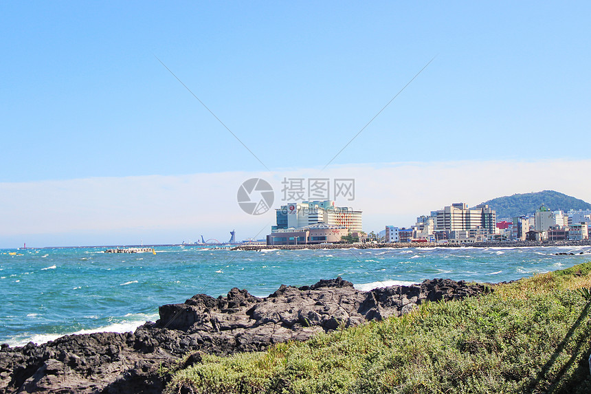 韩国济州岛海景图片