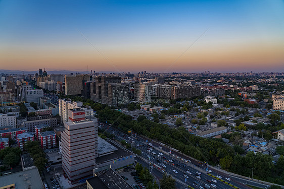 北京西二环阜成门城市图片