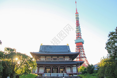日本东京增上寺图片