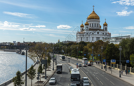 莫斯科基督救世主大教堂风光图片