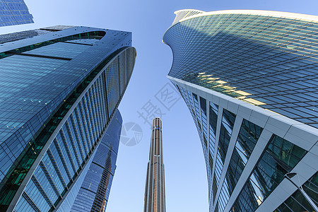莫斯科现代化金融商业区莫斯科城照片