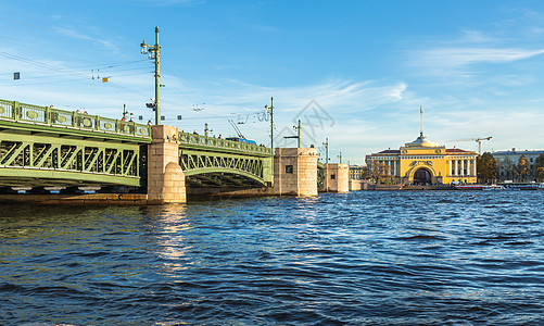 圣彼得堡涅瓦河旅游风光图片