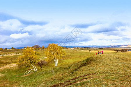 内蒙古自治区乌兰布统景区秋色图片