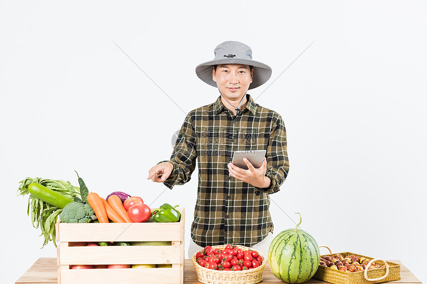 农民新鲜果蔬网购图片