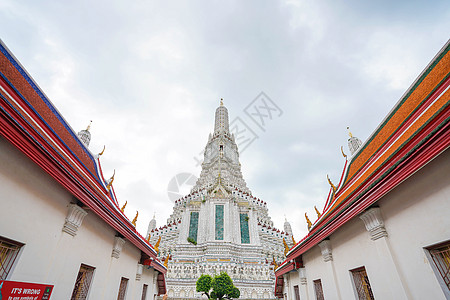 泰国曼谷郑王庙背景