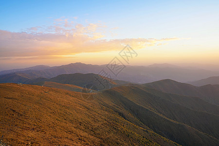 五台山东台日出背景图片