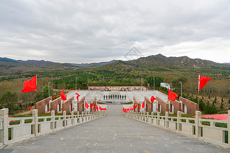 平型关战役纪念馆背景图片