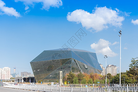 沈阳盛京大剧院沈阳城市建筑盛京大剧院背景