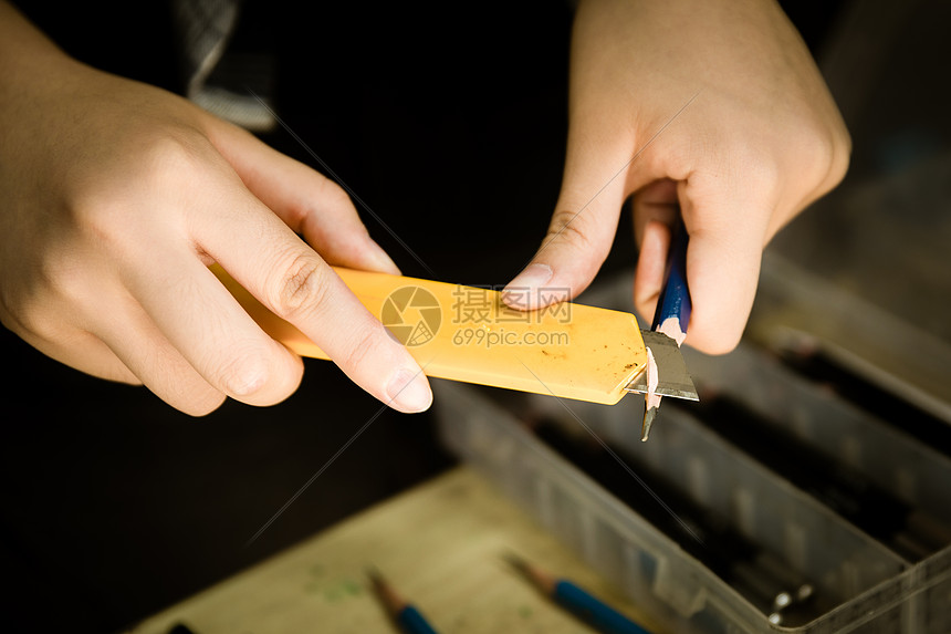 削铅笔特写高清图片下载-正版图片501091490-摄图网