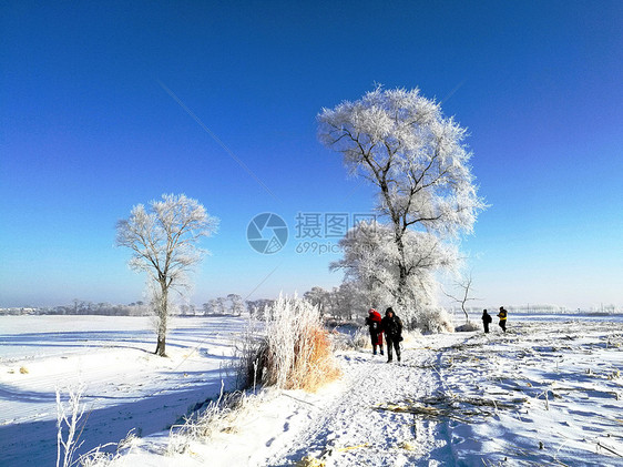 吉林雾凇岛冰雪天地宛如仙境图片