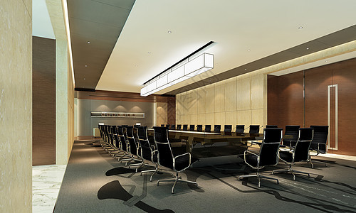 大型工装会议室背景图片