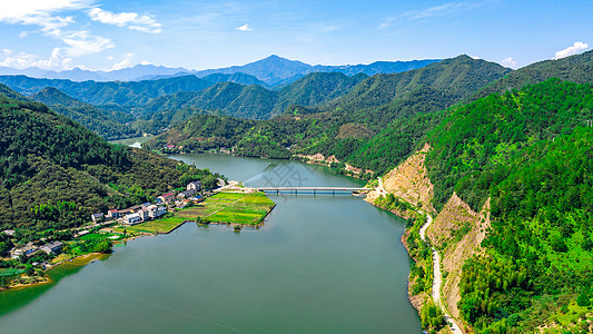 浙江云和自然风光背景图片