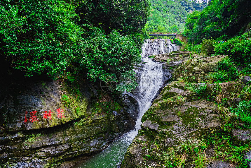 浙江雪窦山自然风光图片