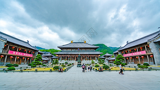 浙江雪窦寺图片