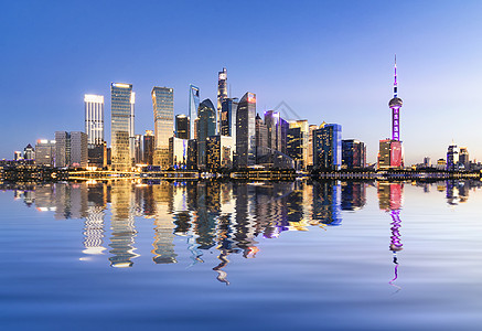 上海陆家嘴高楼背景素材高清图片