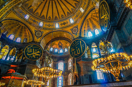 土耳其伊斯坦布尔圣索菲亚教堂图片