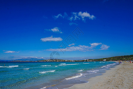 土耳其伊兹密尔阿拉恰特海滩图片