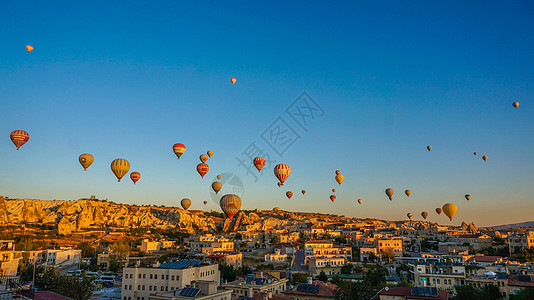 土耳其卡帕多西亚热气球图片
