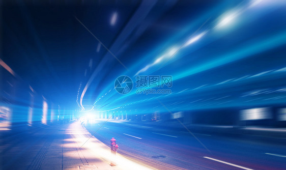 汽车公路光轨图片