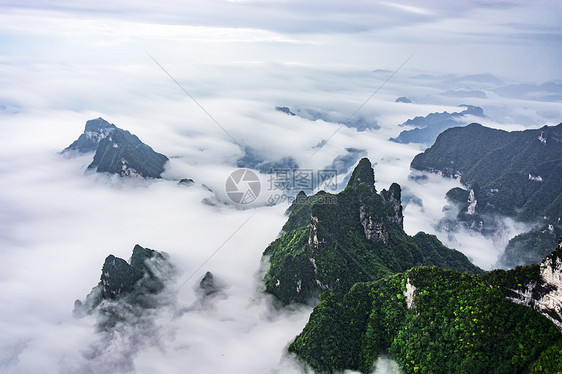 张家界风景地貌图片