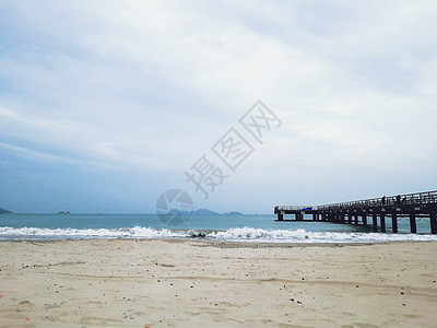 惠州双月湾背景图片