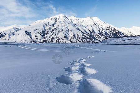 冬季雪景图片