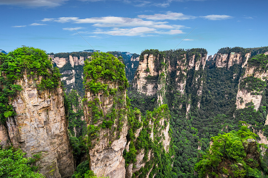 张家界风景地貌图片